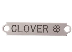 Online DOVER DROPSHIP 2" Fancy Bridle Nameplate