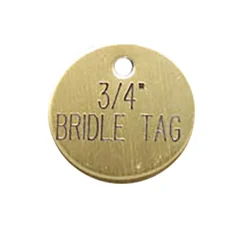 Online DOVER DROPSHIP 3/4'' Round Bridle & Accessory Tag