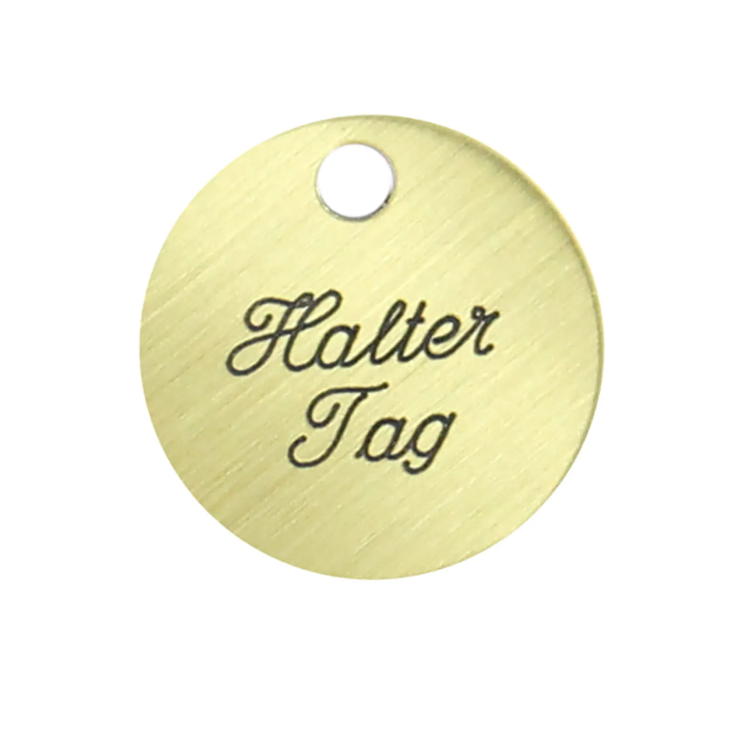 Best DOVER DROPSHIP 1'' Round Halter Tag