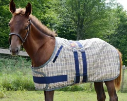 Best JACKS MFG 5/A Baker® Expand-O-Blanket Turnout for Foal & Pony Baker Plaid