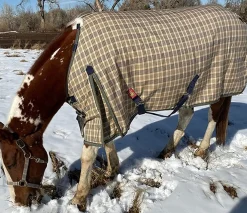 Discount JACKS MFG 5/A Baker® Extreme 555 Gram Turnout Blanket Baker Plaid