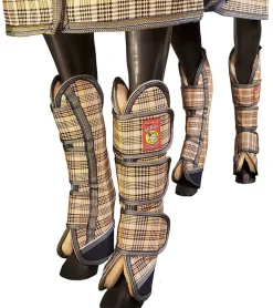 Best JACKS MFG 5/A Baker® Fleece Trailering Boots Baker Plaid