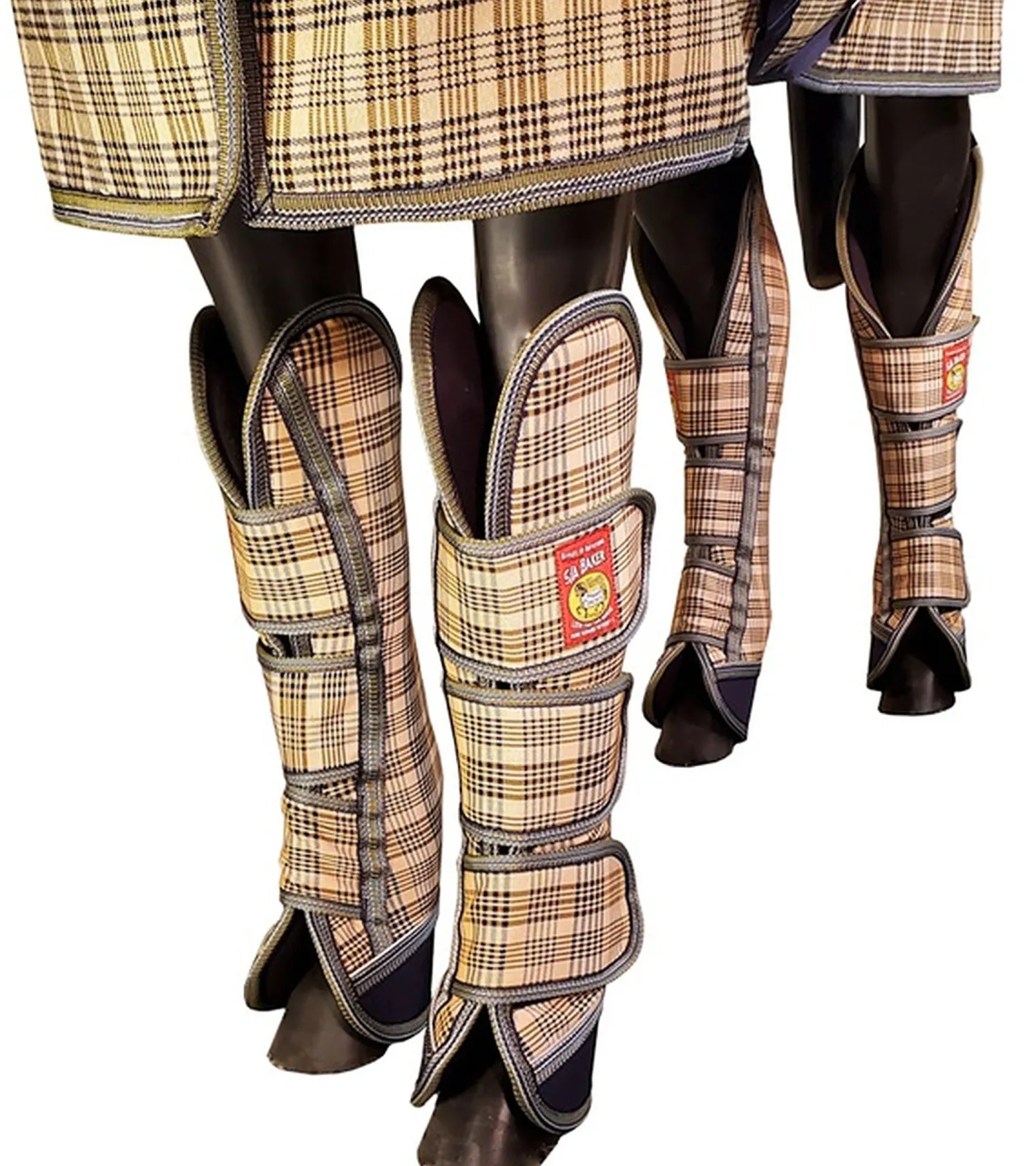 Discount JACKS MFG 5/A Baker® Poly Trailering Boots Baker Plaid