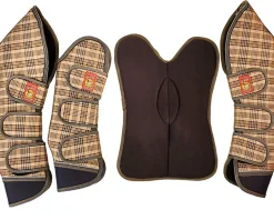 Discount JACKS MFG 5/A Baker® Poly Trailering Boots Baker Plaid