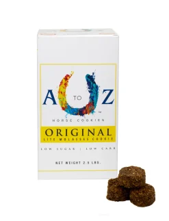 New A TO Z HORSE COOKIES Original Molasses Flavor - 2.5 lb