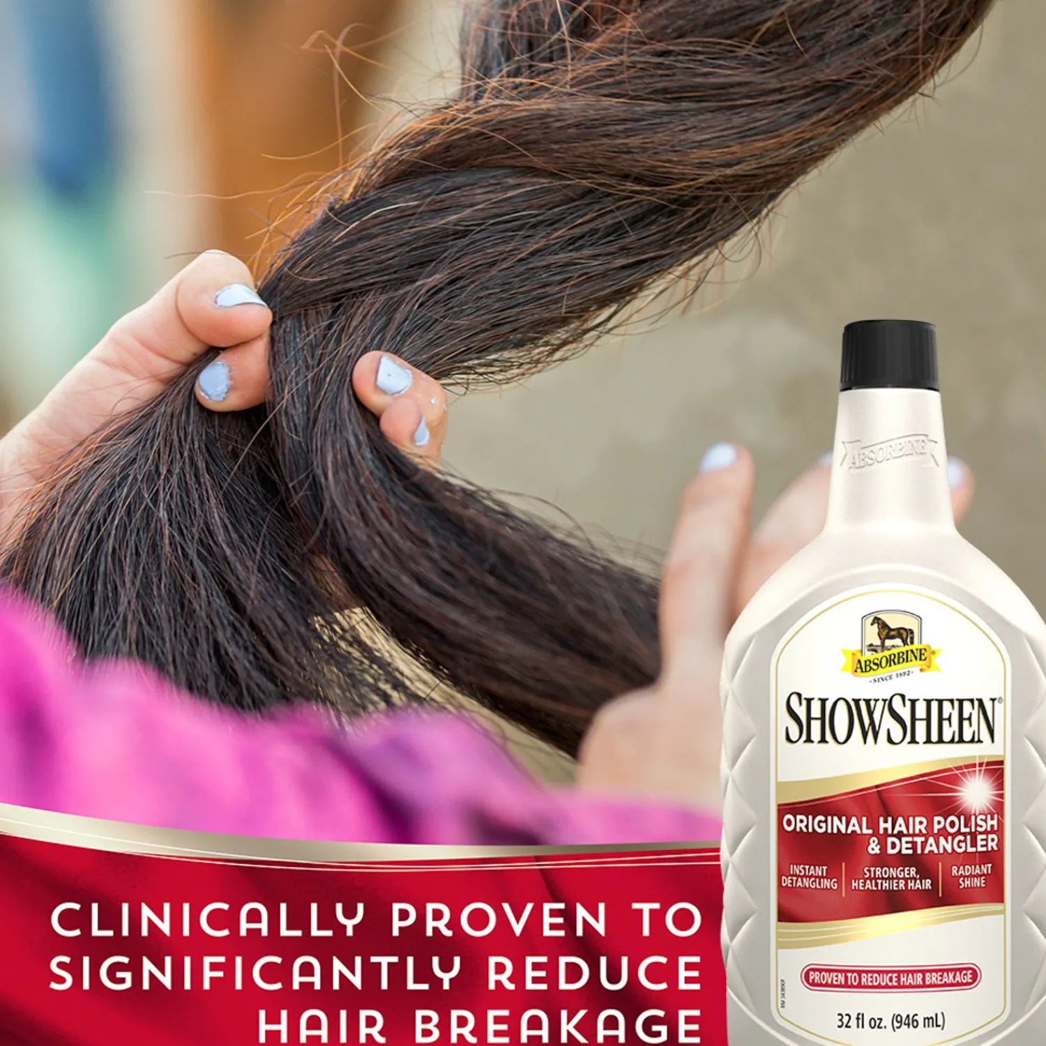 Best ANIMAL HEALTH INT Absorbine® ShowSheen® Hair Polish & Detangler