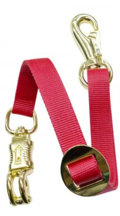Clearance SHILOH STABLES TACK Adjustable Flat Nylon Trailer Tie