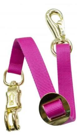 Clearance SHILOH STABLES TACK Adjustable Flat Nylon Trailer Tie