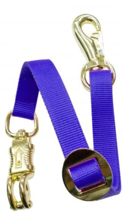 Clearance SHILOH STABLES TACK Adjustable Flat Nylon Trailer Tie