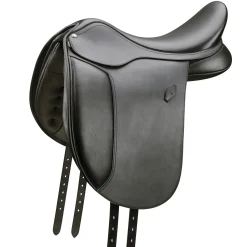 Clearance SADDLERY BRANDS INTL Arena WIDE Dressage Saddle Black