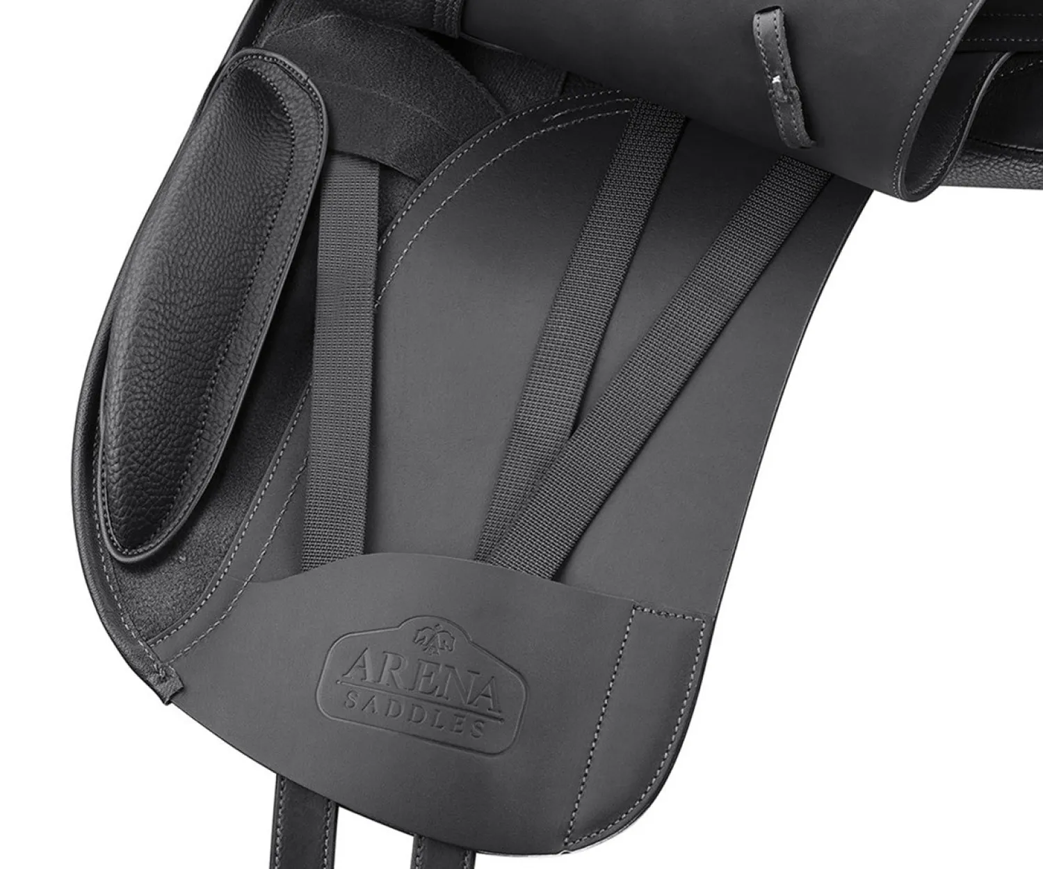 Clearance SADDLERY BRANDS INTL Arena WIDE Dressage Saddle Black