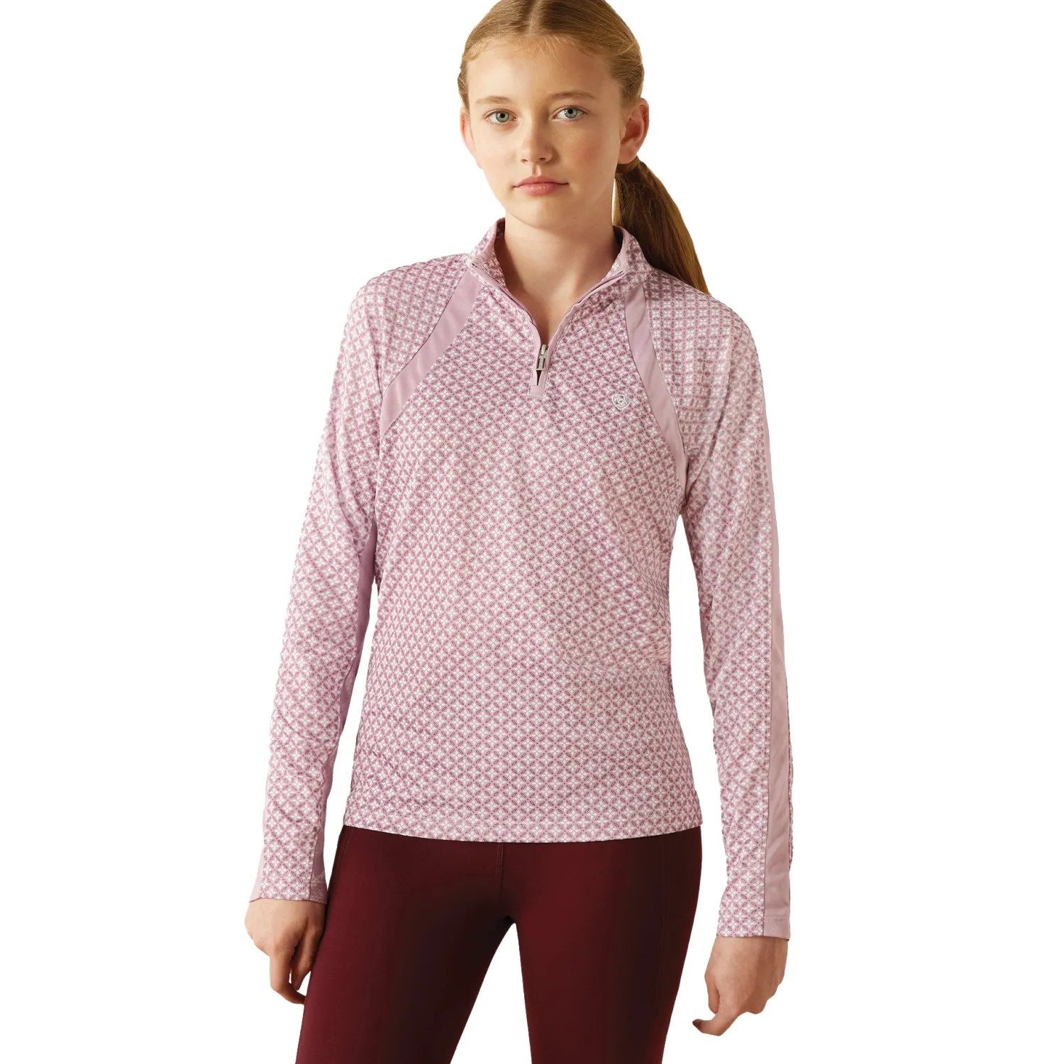 Best ARIAT-APPAREL Ariat® Kids’ Sunstopper Shirt 3.0 Lavender Mist Tile