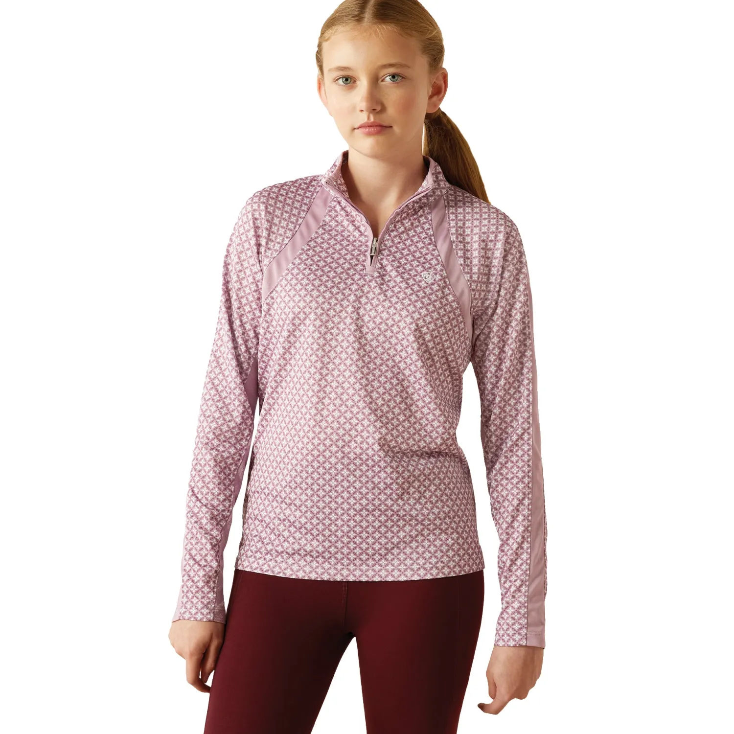 Best ARIAT-APPAREL Ariat® Kids’ Sunstopper Shirt 3.0 Lavender Mist Tile