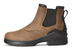 ARIAT ® Ladies’ Barnyard Twin Gore Waterproof Boots II Antique Brown