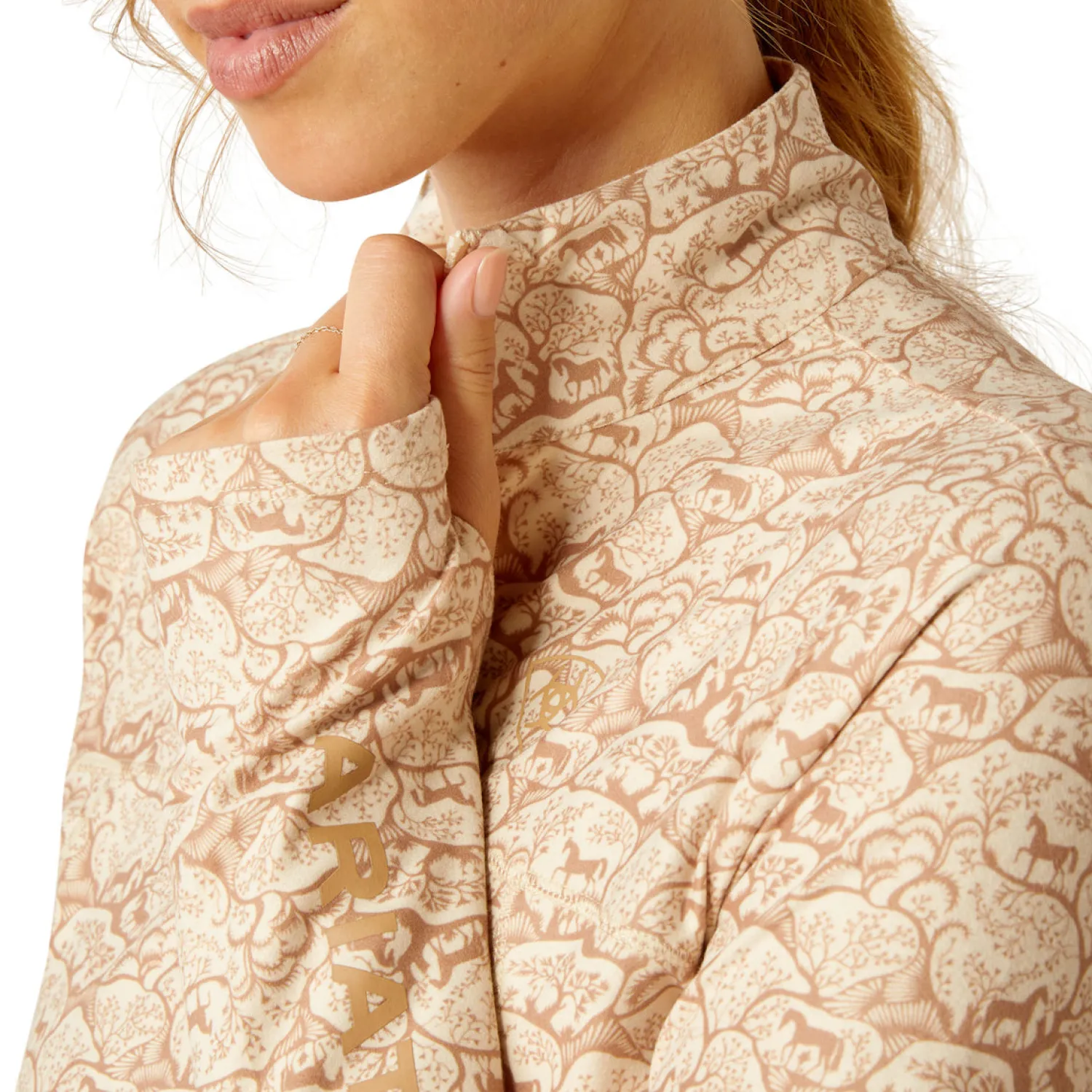 Hot ARIAT-APPAREL Ariat® Ladies’ Lowell Long Sleeve Print Shirt
