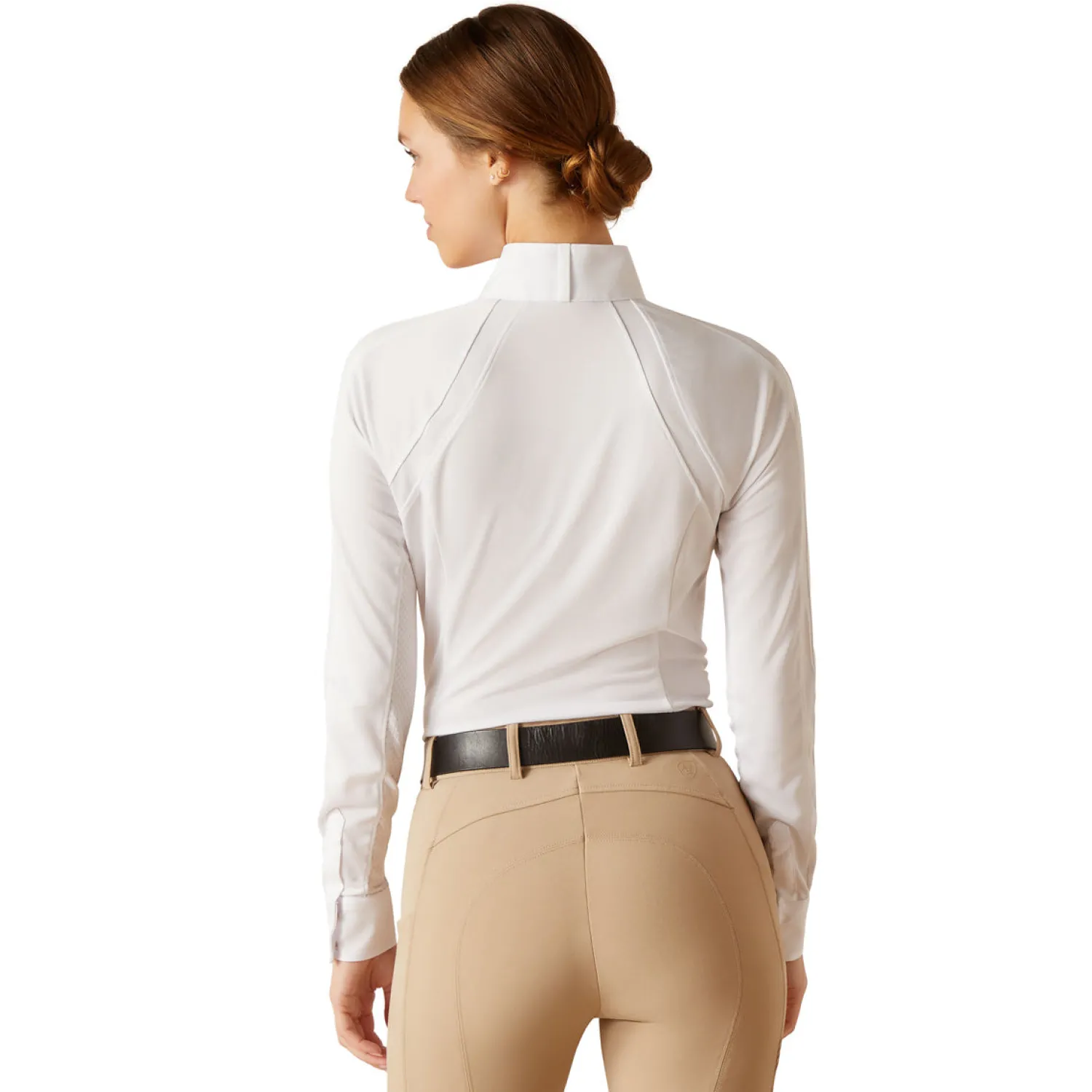 Clearance ARIAT-APPAREL Ariat® Ladies’ Pro Sunstopper Show Shirt 3.0 White