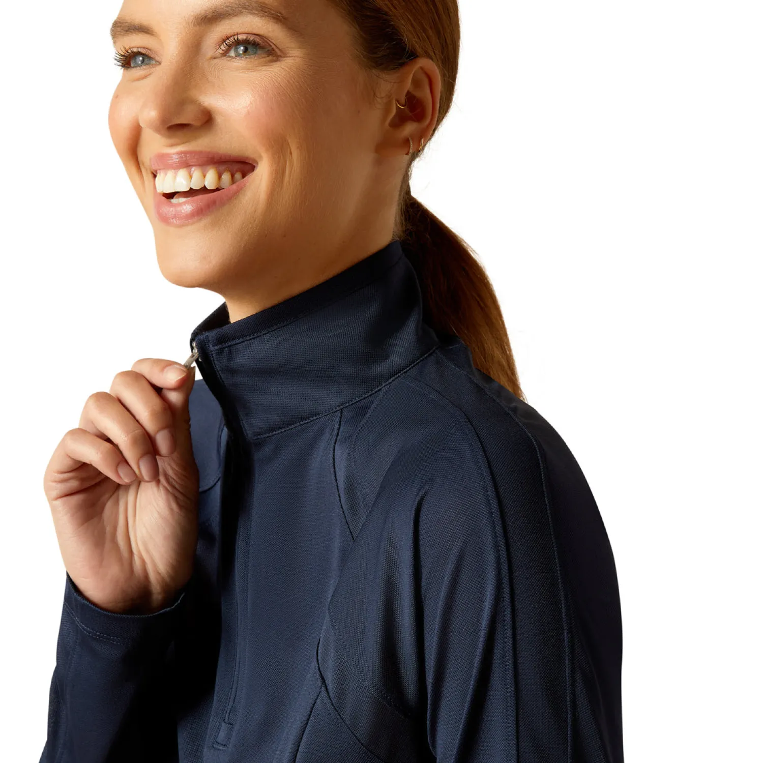 New ARIAT-APPAREL Ariat® Ladies’ Sunstopper Quarter-Zip Base Layer 3.0