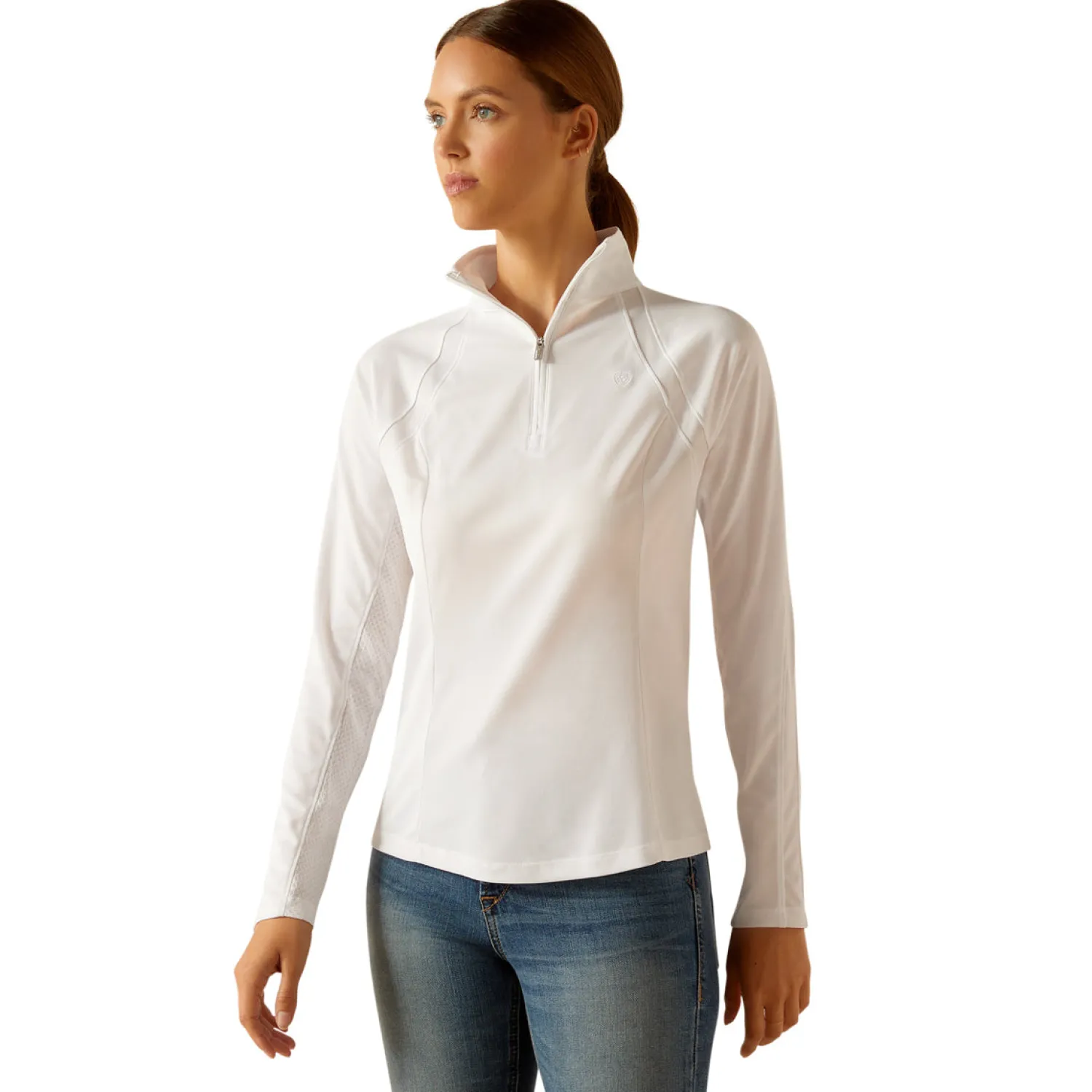 New ARIAT-APPAREL Ariat® Ladies’ Sunstopper Quarter-Zip Base Layer 3.0