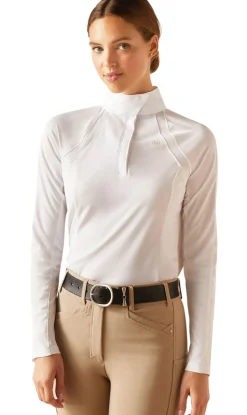 Clearance ARIAT-APPAREL Ariat® Ladies’ Sunstopper Show Shirt 3.0 White