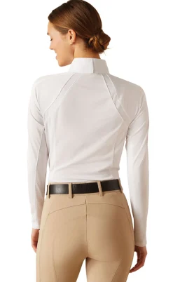 Clearance ARIAT-APPAREL Ariat® Ladies’ Sunstopper Show Shirt 3.0 White