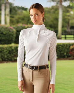 Clearance ARIAT-APPAREL Ariat® Ladies’ Sunstopper Show Shirt 3.0 White