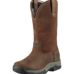 Discount ARIAT ® Ladies′ Terrain Pull-On H2O Boots Distressed Brown
