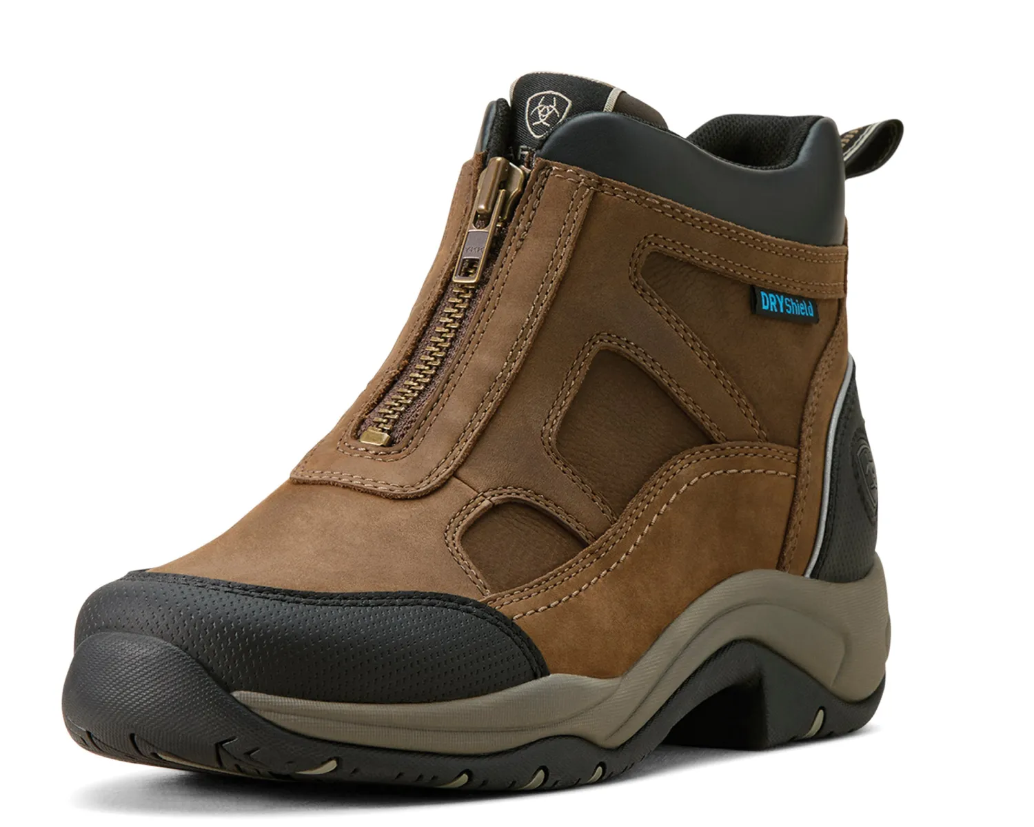 Discount ARIAT ® Ladies’ Terrain Zip H2O Boots Palm Brown