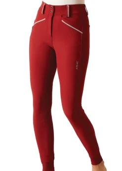 Hot ARIAT-APPAREL Ariat® Ladies’ Tri Factor Grace Knee-Patch Breech Sun Dried Tomato