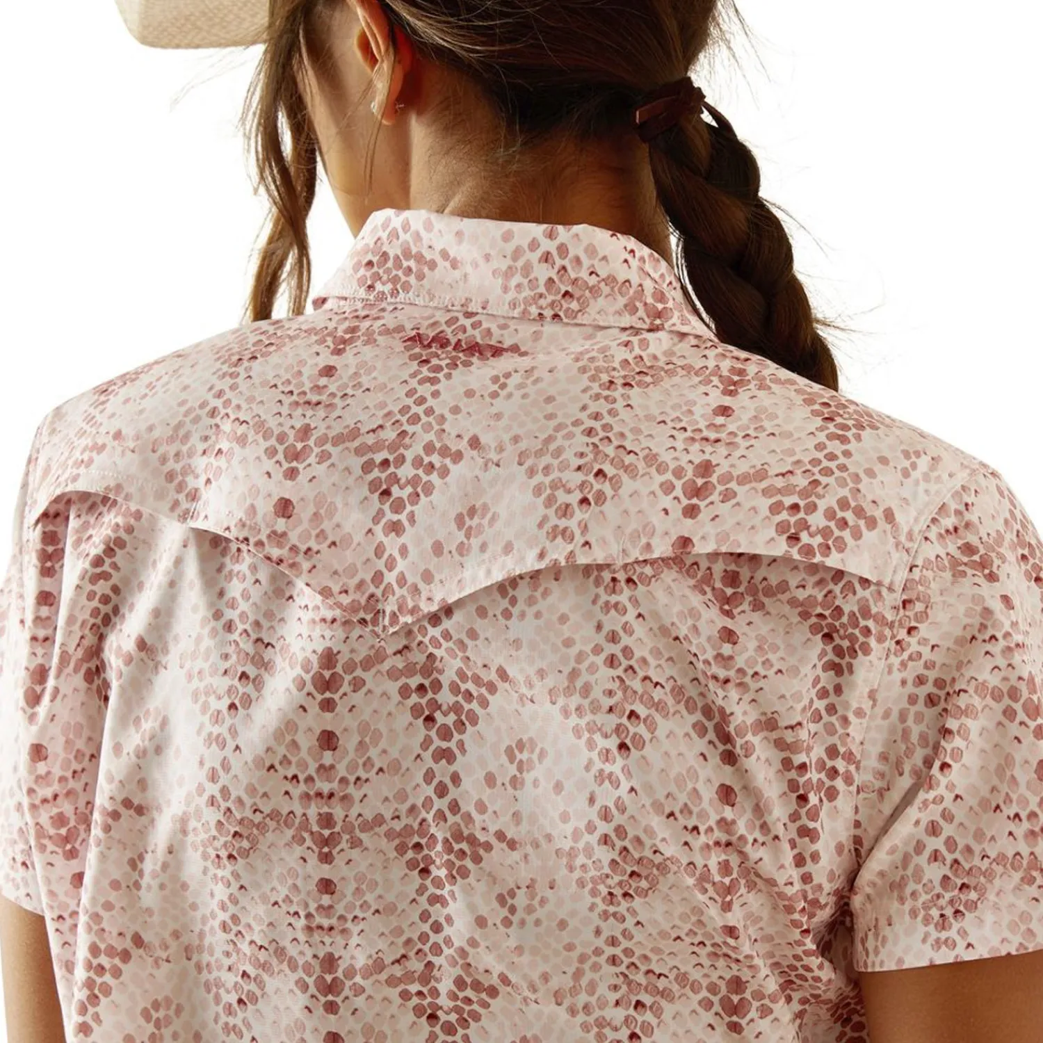 Discount ARIAT-APPAREL Ariat® Ladies’ VenTEK™ Stretch Short Sleeve Shirt Brush Stroke Print