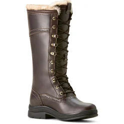 Best ARIAT ® Ladies’ Wythburn II Sherpa Waterproof Boot Dark Mocha
