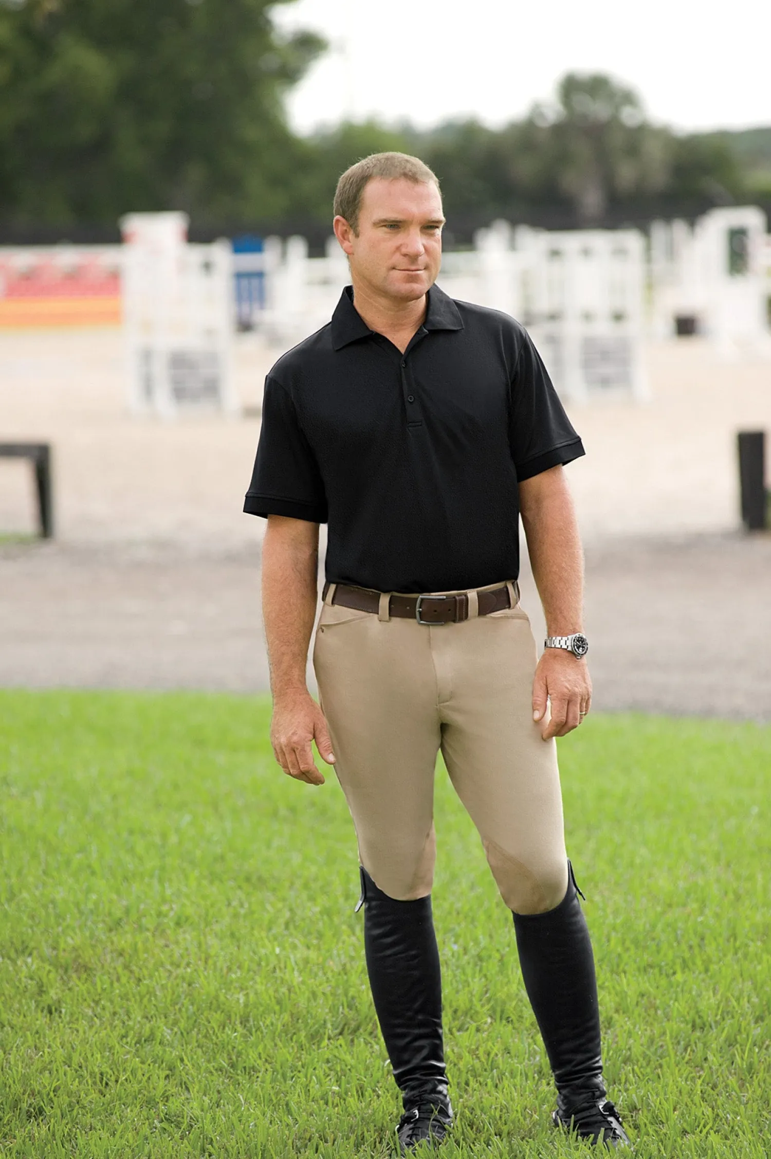Outlet ARIAT-APPAREL Ariat® Men's Heritage Knee-Patch Breech Tan