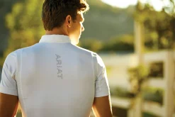 Clearance ARIAT-APPAREL Ariat® Men’s Tek Short Sleeve Show Shirt White