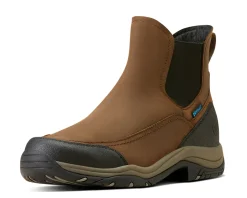 Hot ARIAT ® Men’s Terrain Blaze Waterproof Boots Distressed Brown