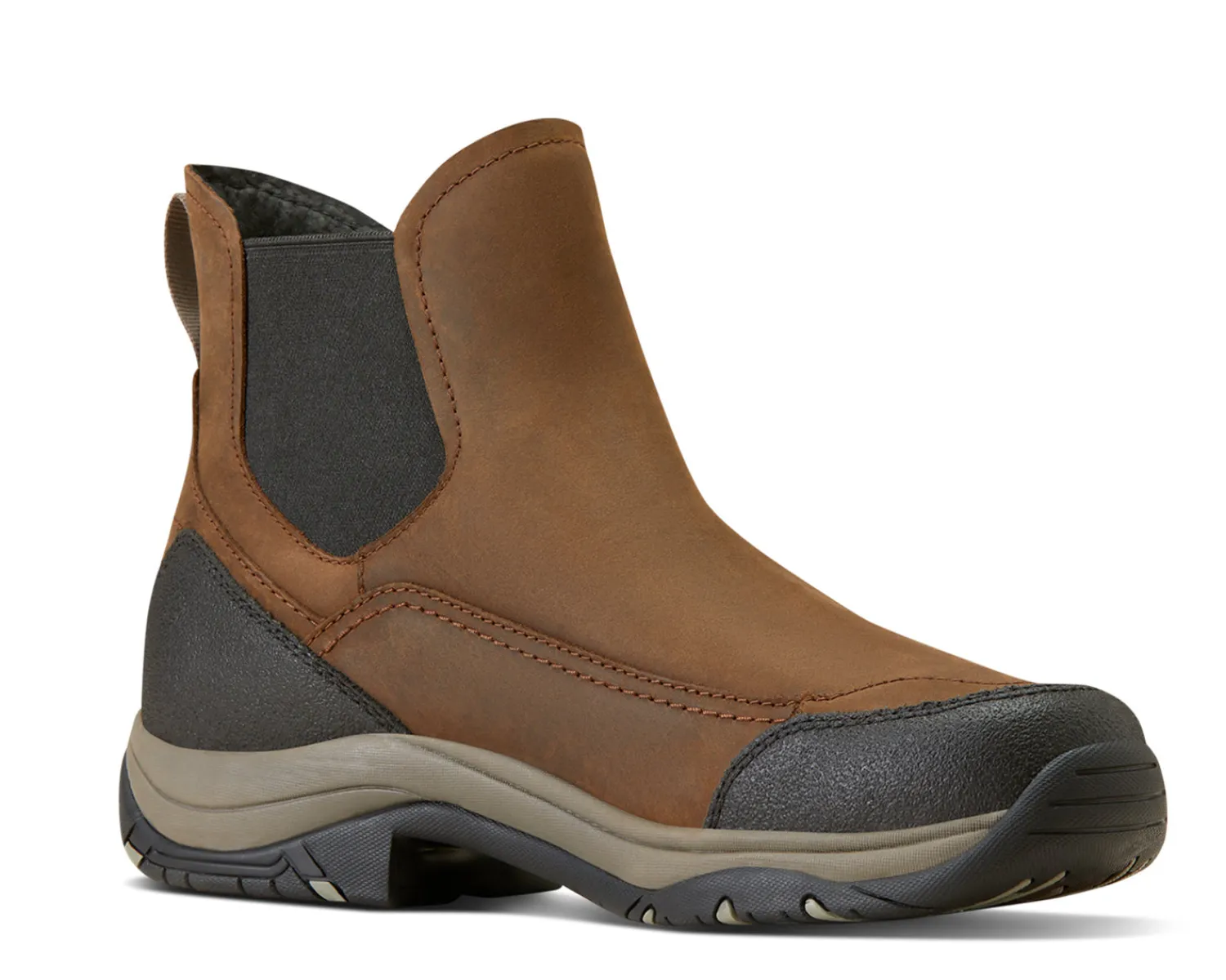 Hot ARIAT ® Men’s Terrain Blaze Waterproof Boots Distressed Brown