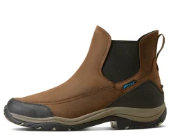Hot ARIAT ® Men’s Terrain Blaze Waterproof Boots Distressed Brown