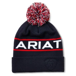 Discount ARIAT-APPAREL Ariat® Team Beanie Navy/Red