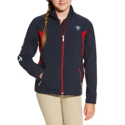 Discount ARIAT-APPAREL Ariat® Youth Team Soft Shell Jacket Navy