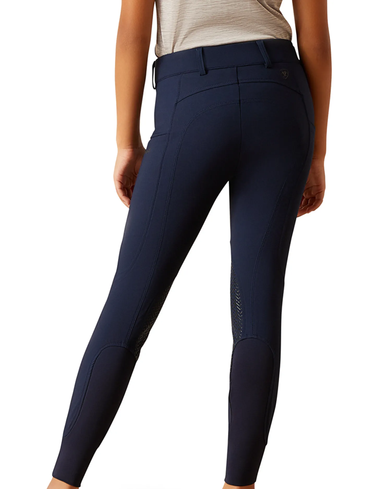 Sale ARIAT-APPAREL Ariat® Youths’ Prelude Knee-Patch Breech 2.0 Navy Eclipse