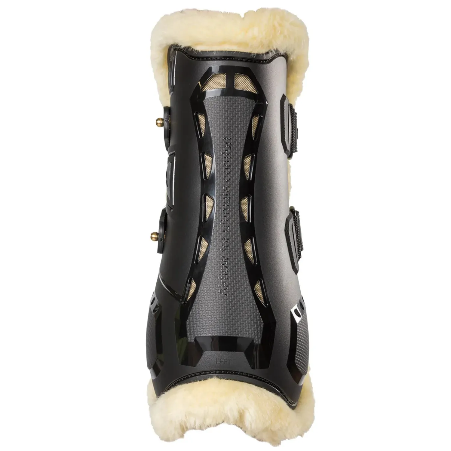 Discount BACK ON TRACK BOT LL Back on Track® Airflow Tendon Boots with Faux Fur Black