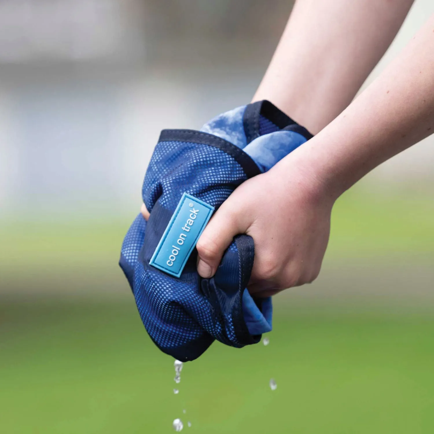 Clearance BACK ON TRACK BOT LL Back on Track® Cool on Track® Towel Blue