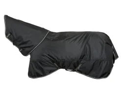 Clearance BACK ON TRACK BOT LL Back on Track® Obsidian 150G Turnout Blanket with Neck Cover Black