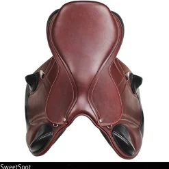 SADDLERY BRANDS INTL Bates Advanta Monoflap Eventing Saddle