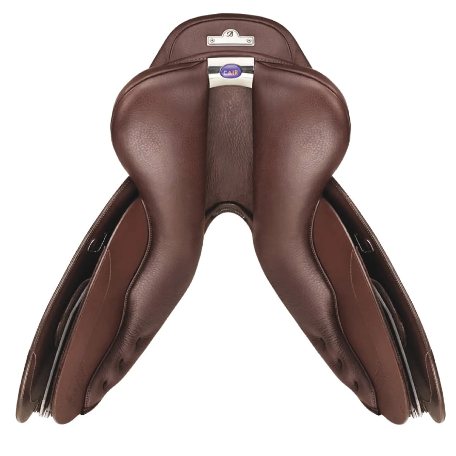 Hot SADDLERY BRANDS INTL Bates Caprilli Close Contact+ Saddle with Extended Flap and Luxe Leather Brown