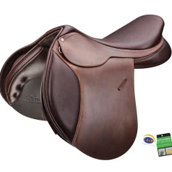 Best SADDLERY BRANDS INTL Bates Caprilli Close Contact Classic Saddle Brown