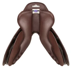 Best SADDLERY BRANDS INTL Bates Caprilli Close Contact+ Forward Flap with Luxe Leather Saddle Brown