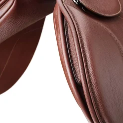 SADDLERY BRANDS INTL Bates Caprilli Close Contact+ Extended Flap Saddle Havana