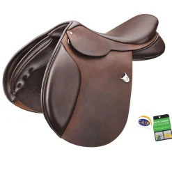 Online SADDLERY BRANDS INTL Bates Caprilli Close Contact Saddle with Forward Flap Brown