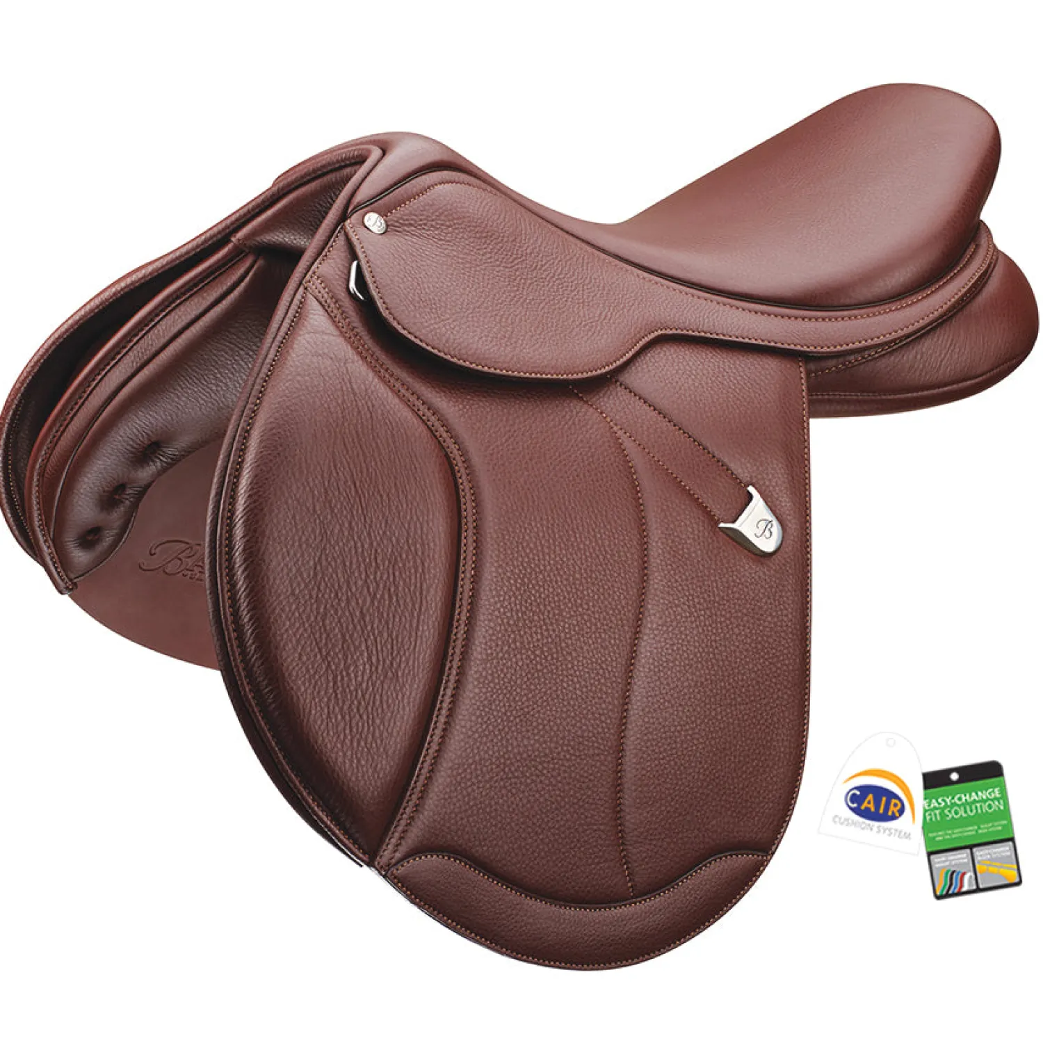 Clearance SADDLERY BRANDS INTL Bates Caprilli Close Contact+ Saddle Havana