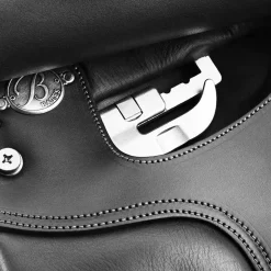 Hot SADDLERY BRANDS INTL Bates Dressage Saddle Classic Black