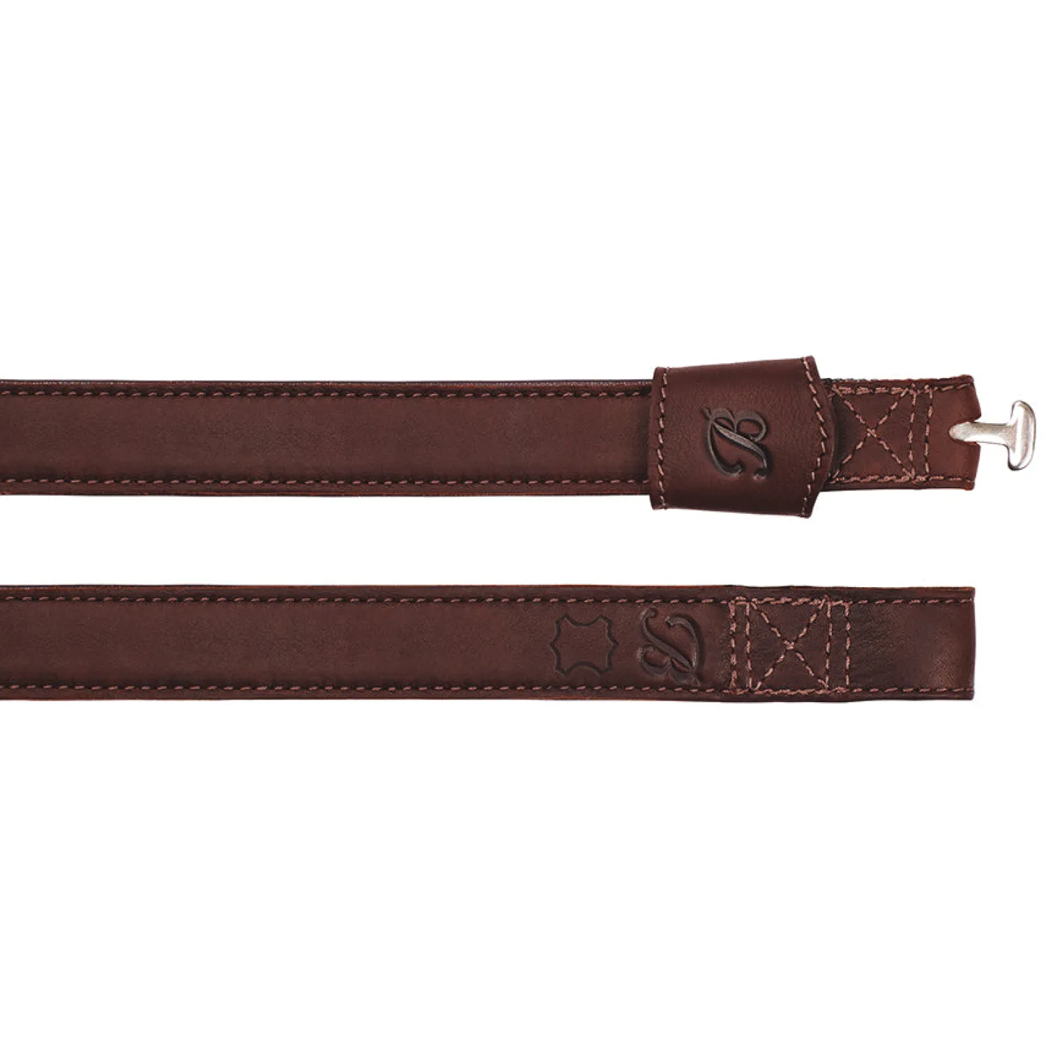Clearance SADDLERY BRANDS INTL Bates Luxe Leather Webbers Classic Brown